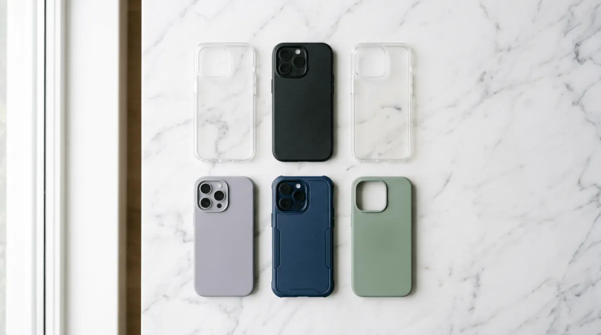 Detail cutting hardcase iPhone 16 Pro dengan proteksi kamera optimal