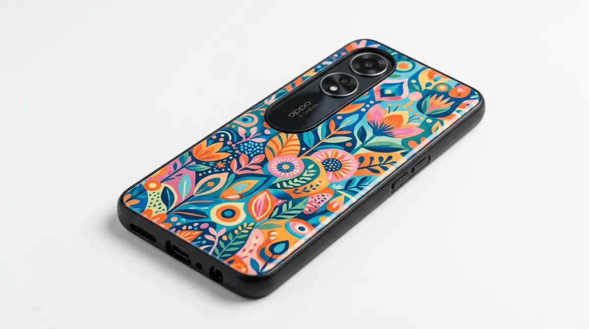 Hardcase Oppo A18 dengan berbagai desain custom premium