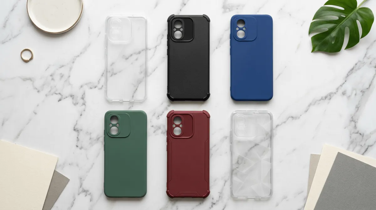 Perbandingan material hardcase polycarbonate dan ABS untuk Redmi 14C