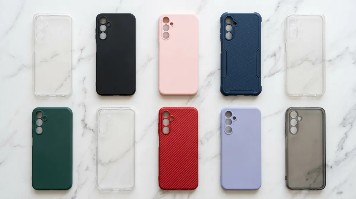 Perbandingan material hardcase polycarbonate vs ABS plastic untuk Samsung Galaxy A05s