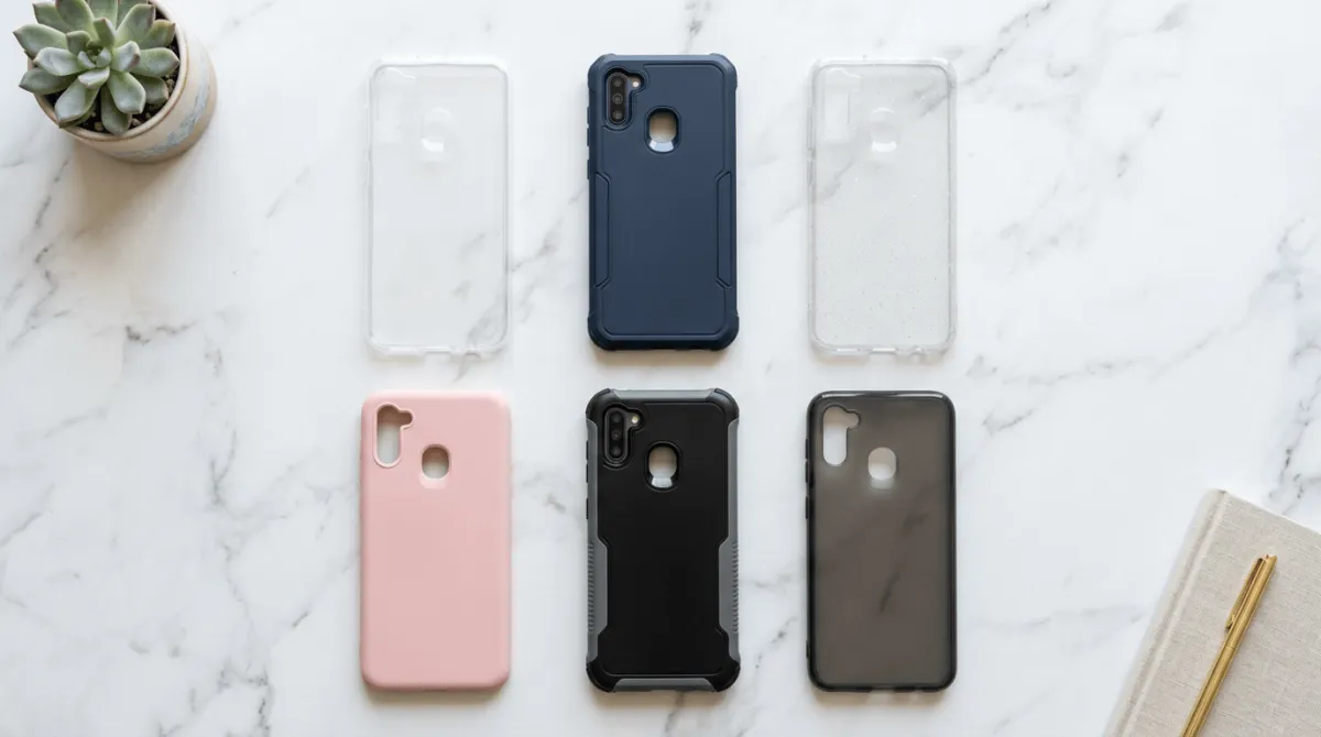 Perbandingan kualitas hardcase Samsung Galaxy A07 premium vs biasa