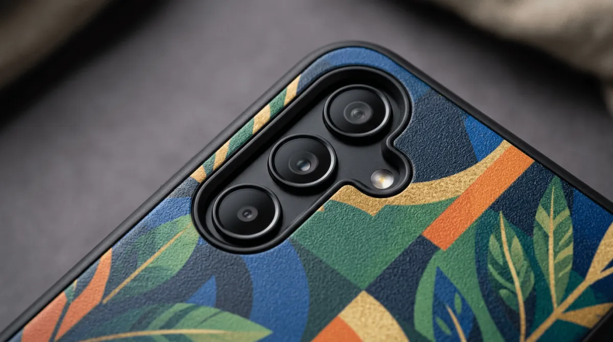 Detail raised edge dan presisi cutting pada hardcase Samsung Galaxy A16