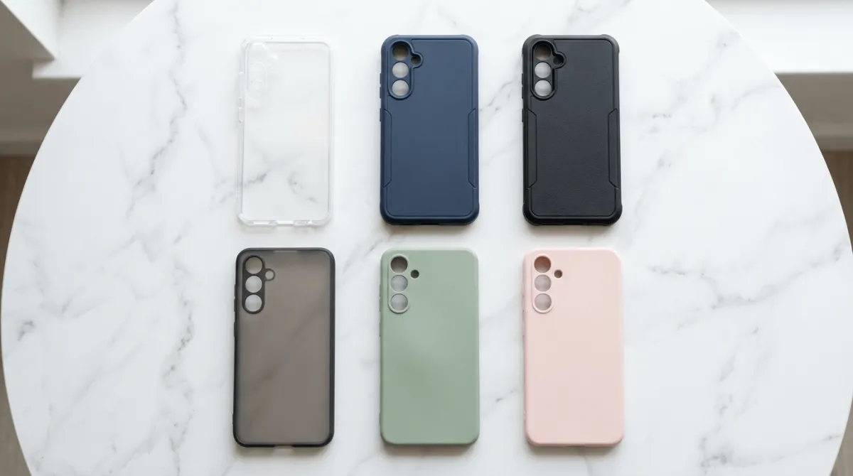 Detail material polycarbonate dan proses cetak UV pada hardcase Samsung Galaxy A56