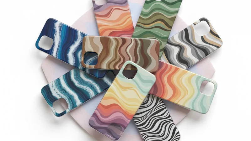 Casing HP Gelombang Aesthetic: Tren Desain Wave Pattern