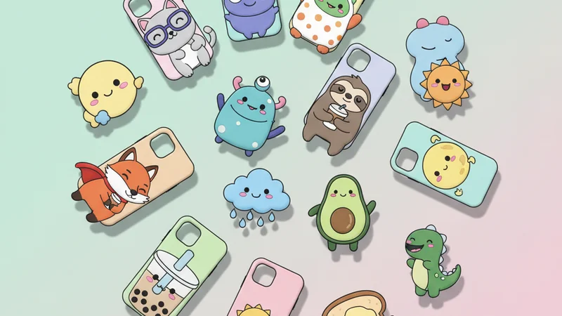 koleksi casing hp lucu dan imut aesthetic dengan berbagai desain pastel dan karakter gemas