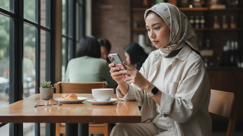 contoh desain case HP unik dan aesthetic untuk jualan online