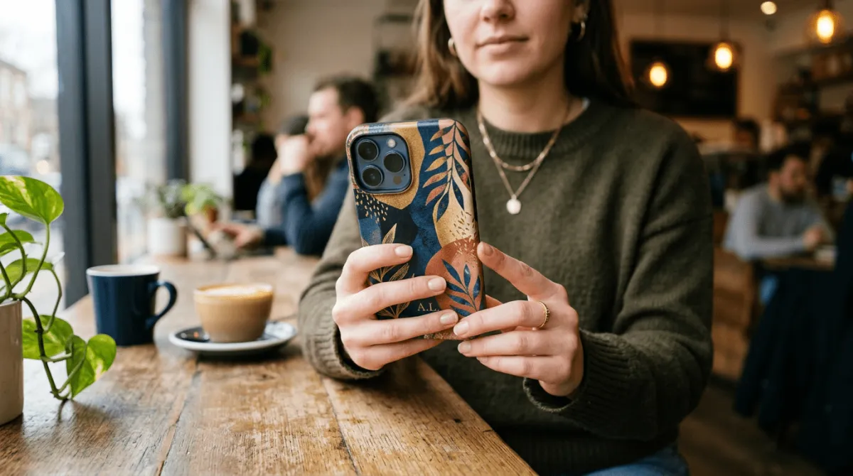 Proses pemesanan custom case HP premium Cuztoom