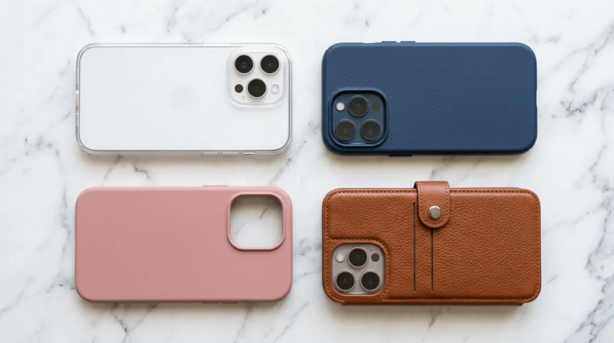 Perbandingan material softcase TPU dan silikon untuk iPhone 16 Pro