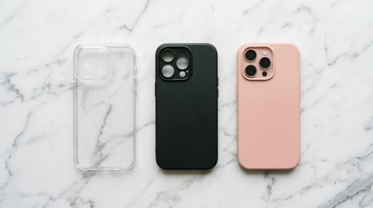 Perbandingan material softcase iPhone dengan TPU dan silikon premium
