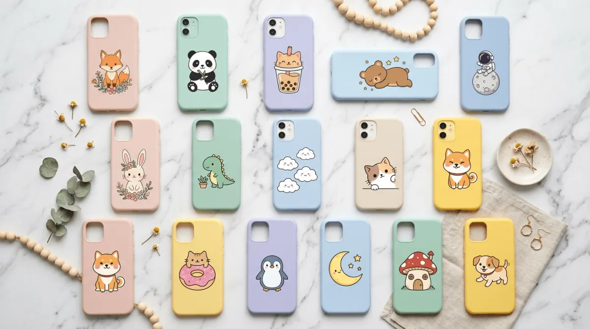Softcase karakter K-Pop dan anime custom