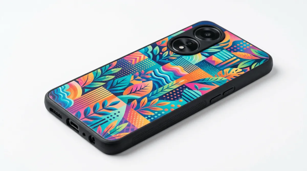 Softcase Oppo A58 dengan berbagai pilihan desain custom yang menarik