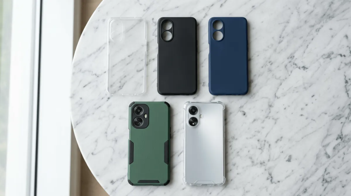 Perbandingan berbagai jenis material softcase Oppo A58 dengan kelebihan masing-masing