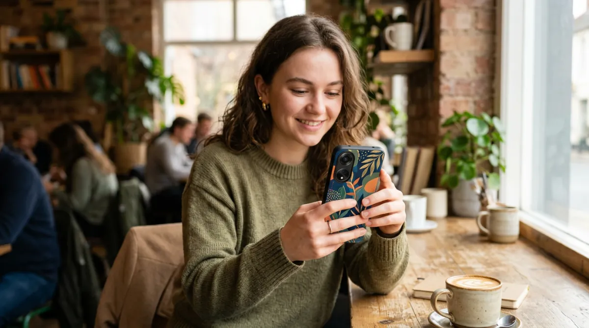 Berbagai aksesori HP yang kompatibel dengan softcase Oppo A98