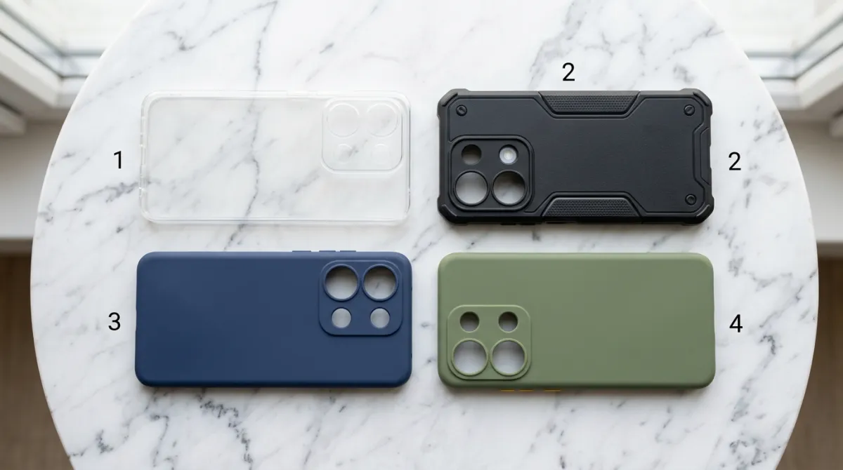 Softcase Poco M6 Pro dengan berbagai desain menarik