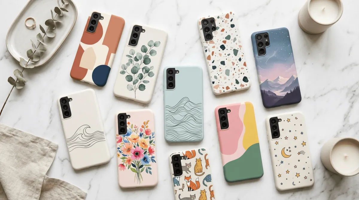 perbandingan softcase Samsung untuk berbagai seri Galaxy