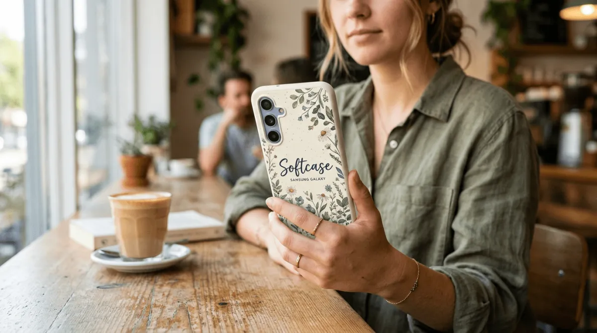 Proses pemesanan softcase custom Samsung Galaxy di Cuztoom