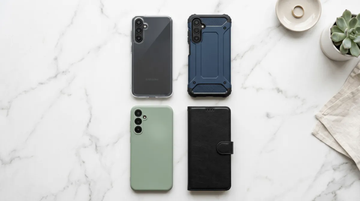 Berbagai jenis material softcase untuk Samsung Galaxy A16