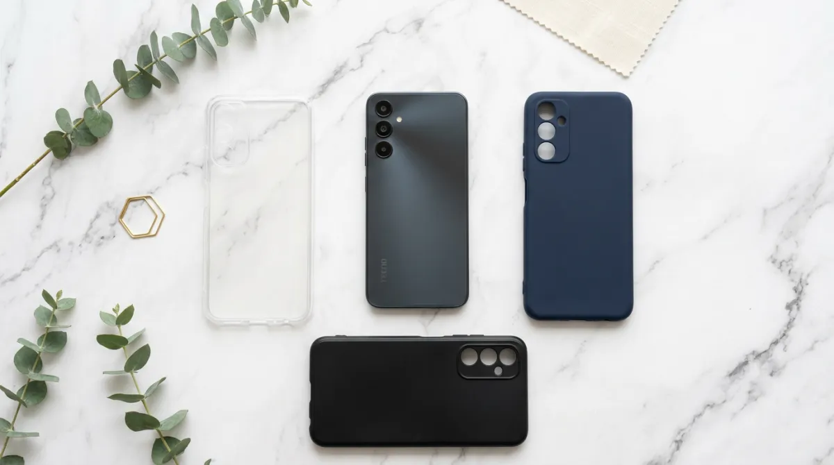 Perbandingan berbagai jenis material softcase untuk Tecno Spark 40