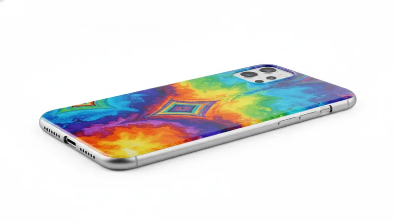 Case HP Tecno Phantom V Fold 2 dengan desain sederhana