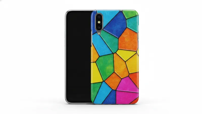 Ilustrasi case HP custom berkualitas untuk proteksi maksimal