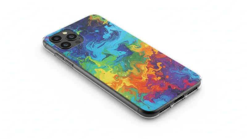 Ilustrasi case HP custom untuk OnePlus Nord 4 dengan desain modern dan perlindungan maksimal
