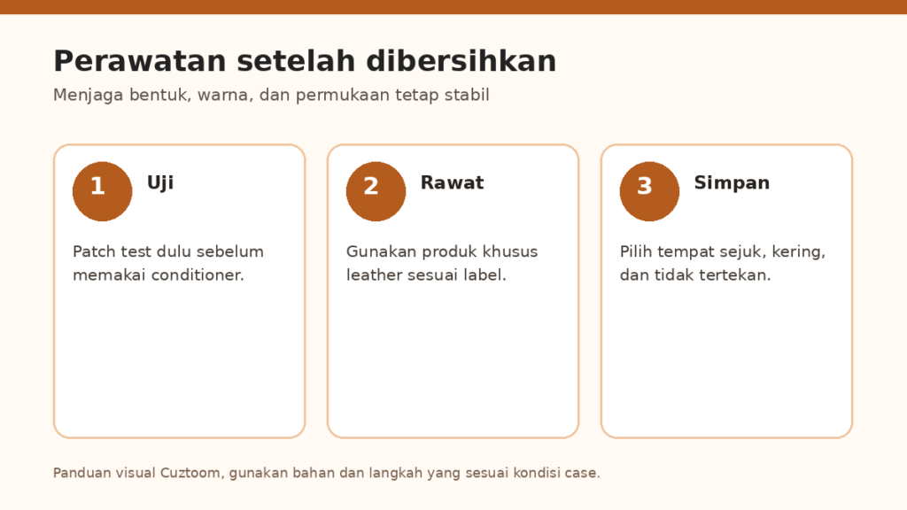 Cara merawat dan menyimpan case HP leather kulit